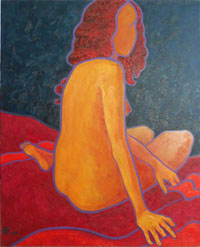 Nude 65x80 cm, oil on canvas, 2013