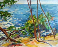 The Shore 80x65 sm, oil on canvas, 2010