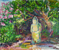 The Stone Woman 60x70 sm, oil on canvas, 2009