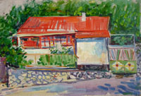 The House , 40x61 sm, oil on canvas, 2009 not available