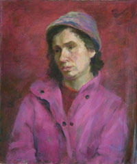 Female Portrait, 40x50sm, oil on canvas, 2007