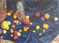 фрукты 110х80 см, холст, масло, 2011г.