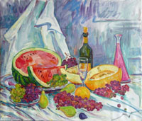 The Watermelon 77x67 sm,  oil on canvas, 2012