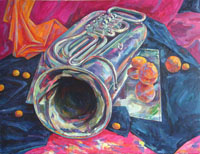 The Tuba 120x90 sm, oil on canvas, 2011