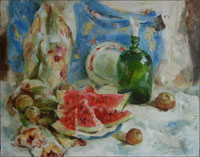 The Watermelon 55x70 sm oil on canvas 2004 not available